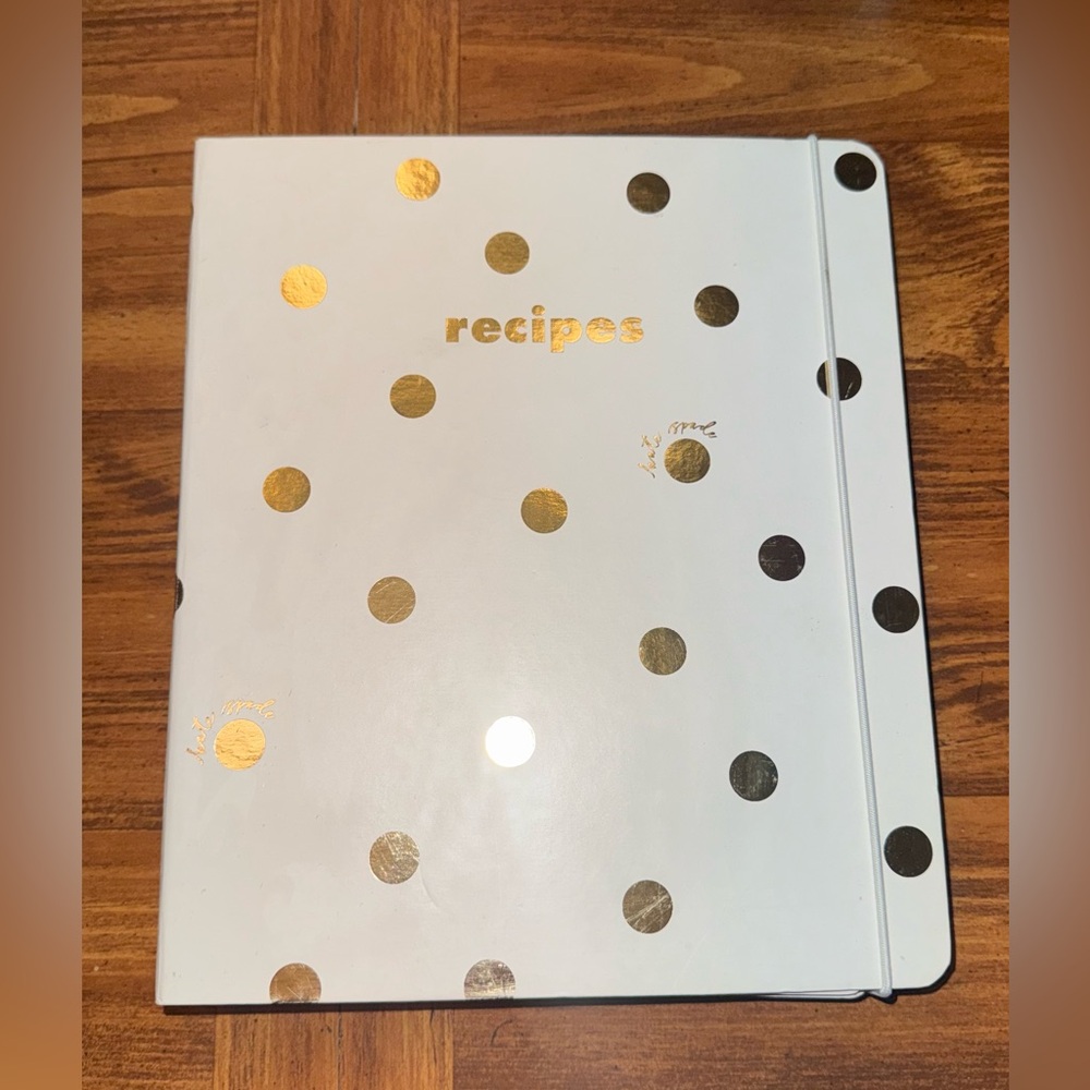 Kate Spade Recipe Book